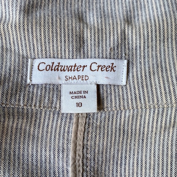 ColdWater Creek Jacket with extreme detail Size 10 - Picture 7 of 11